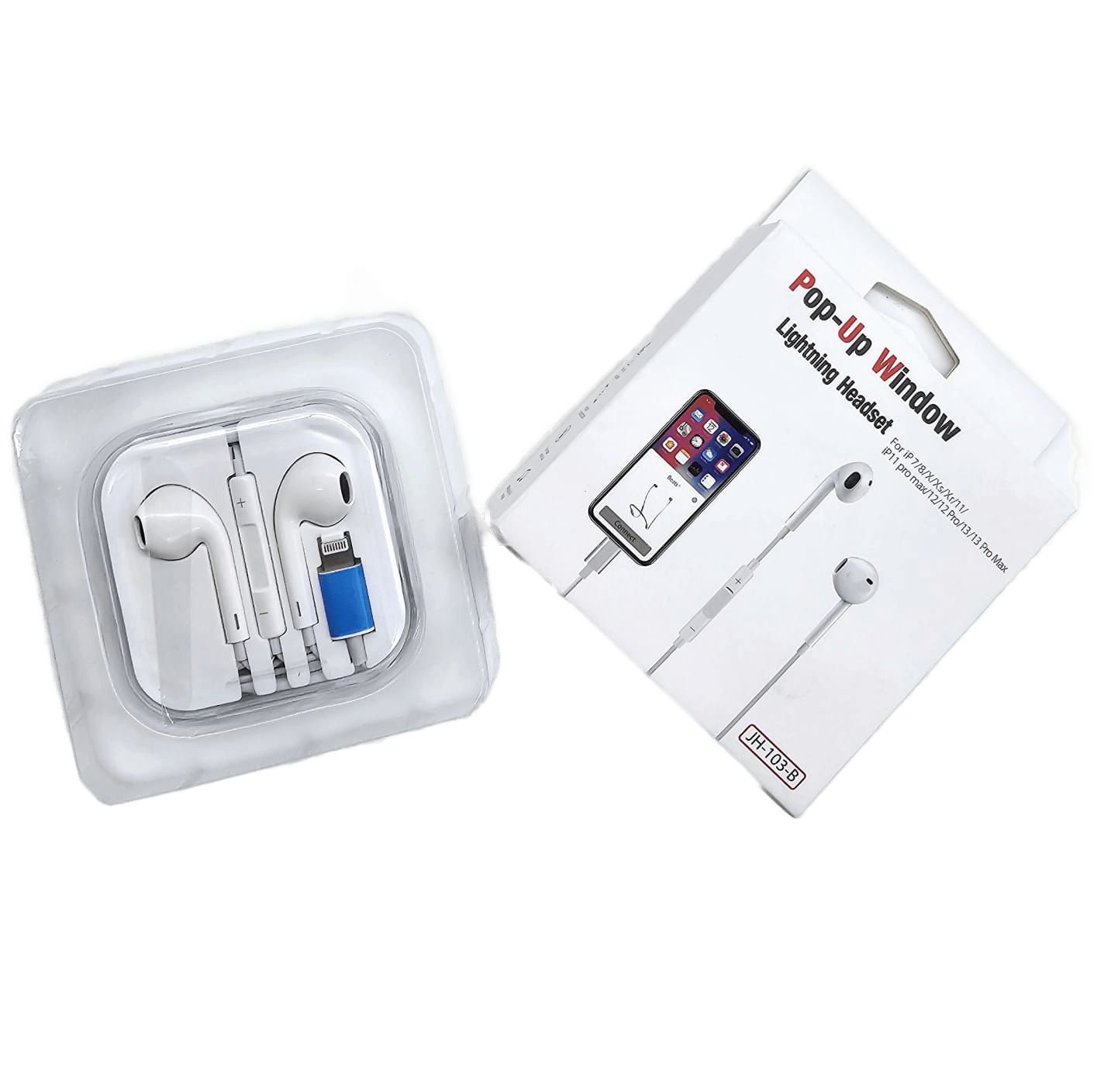 Наушники NoBrand JH-103 White (LIGHTNING HEADSET)