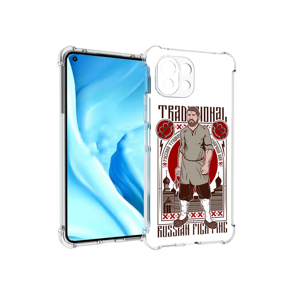 

Чехол MyPads Tocco для Xiaomi Mi 11 Lite Традициональный мужчина (PT159462.256.173), Прозрачный, Tocco