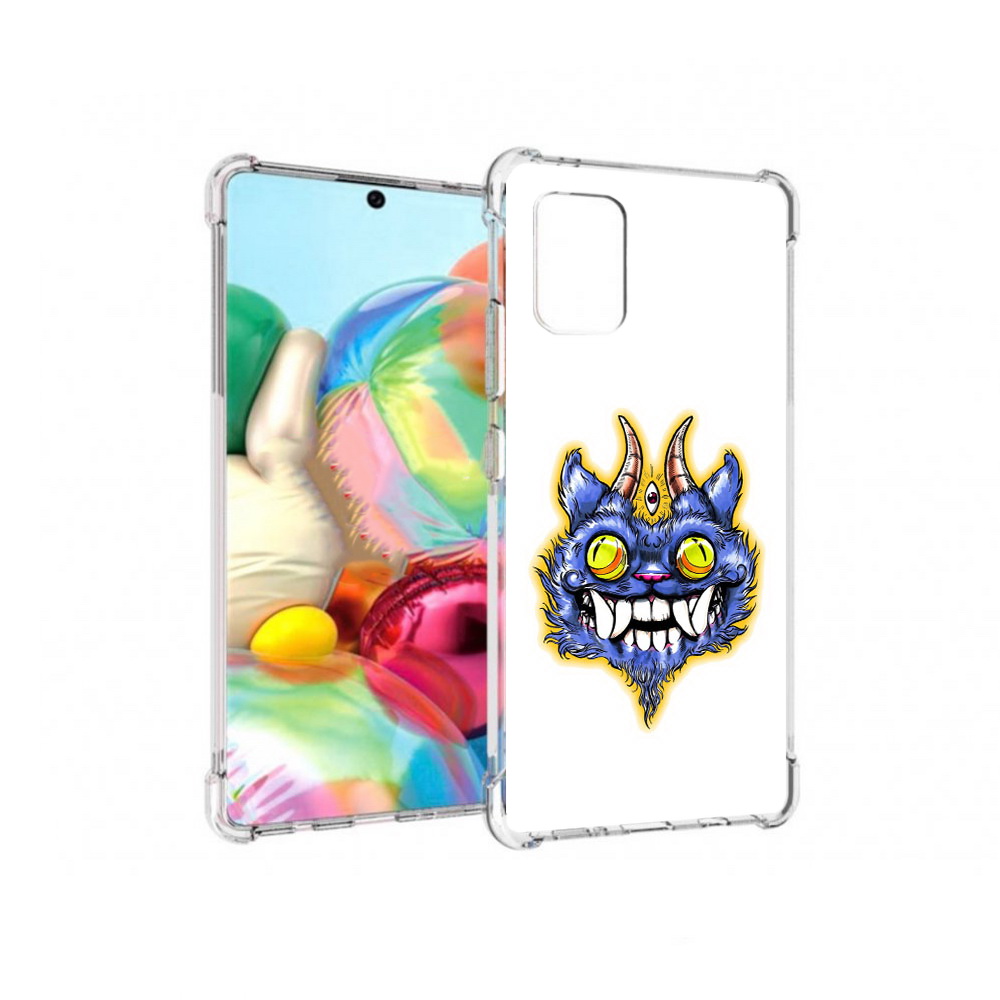 

Чехол MyPads Tocco для Samsung Galaxy A71 оракул (PT226912.529.529), Прозрачный, Tocco