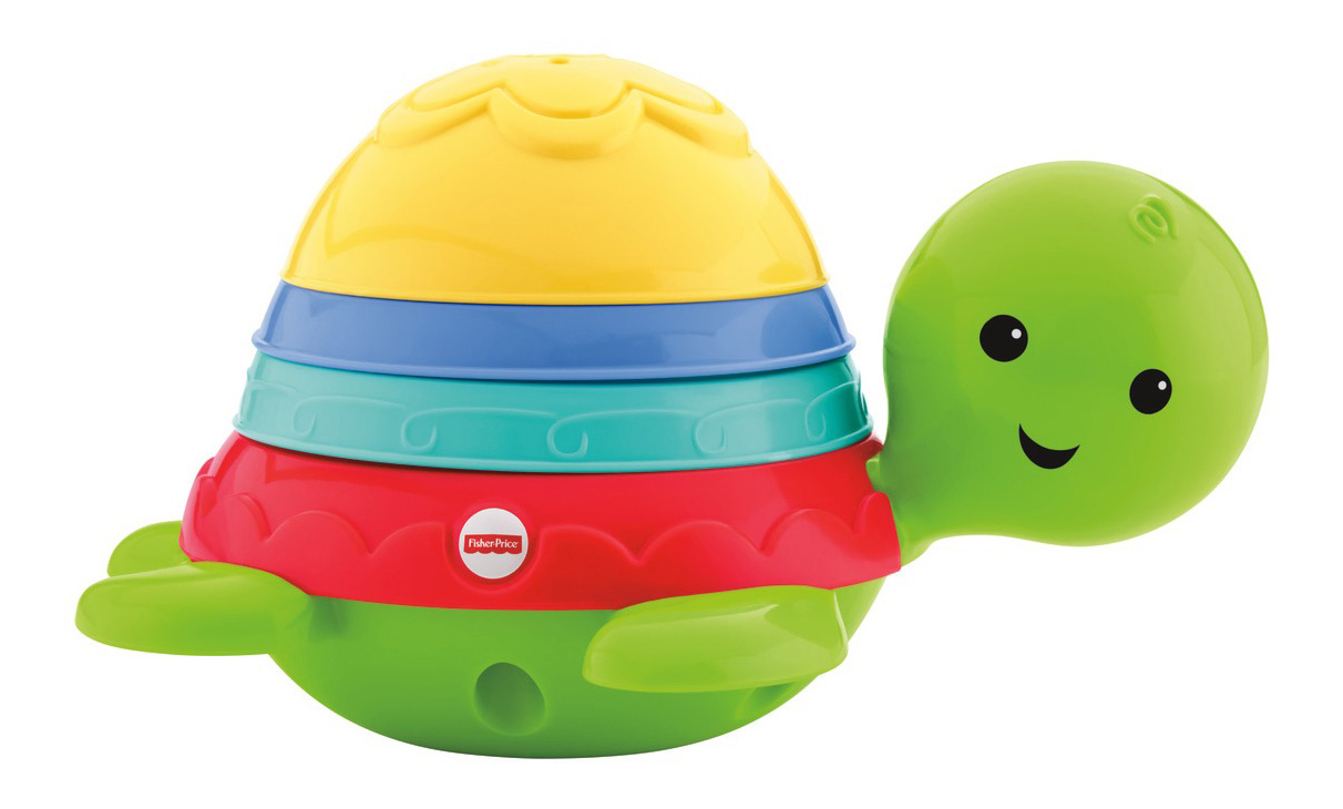 фото Пирамидка для купания fisher-price черепашка