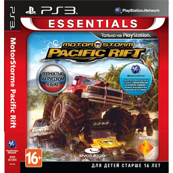 Игра для PlayStation 3 Motorstorm Pacific Rift (Essentials)