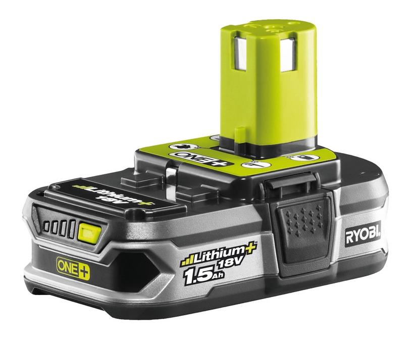 фото Аккумулятор liion для электроинструмента ryobi rb18l15 18v 1.5ah li+ battery emea