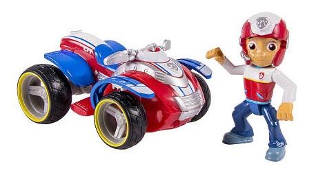 

Paw patrol 16601-ryd щенячий патруль машинка спасателя и щенок (райдер)