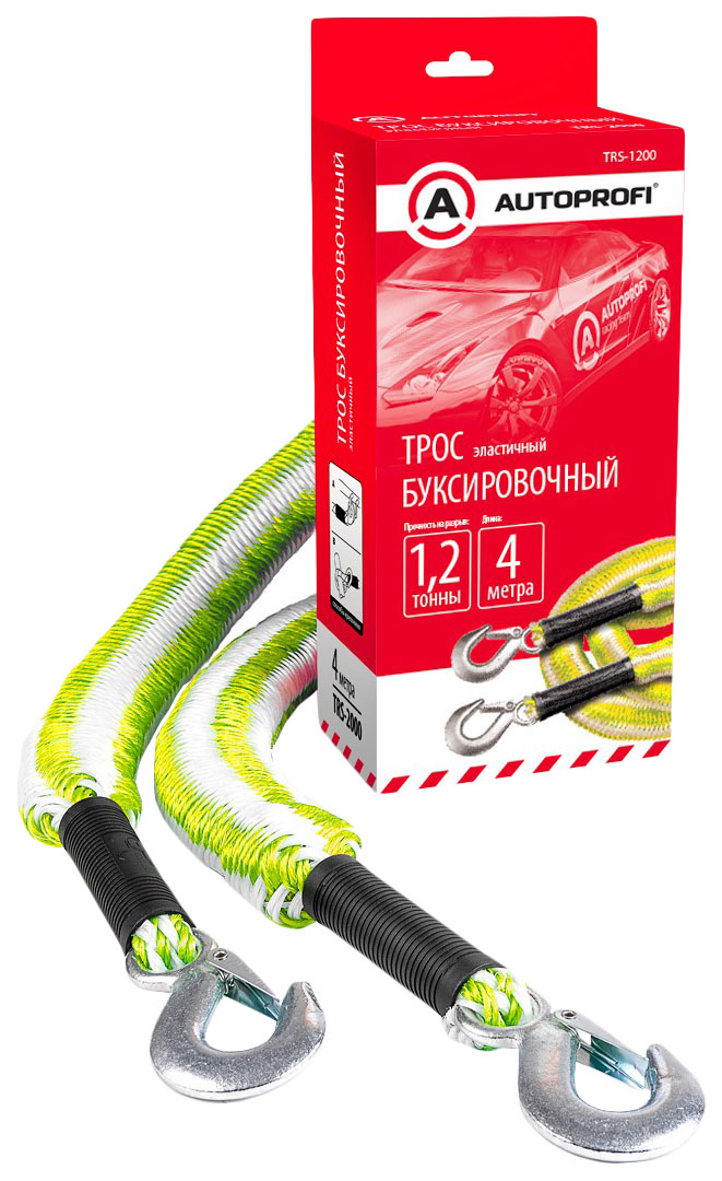 фото Трос буксировочный autoprofi 1,2т, 4м trs-1200