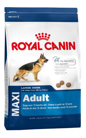 

Сухой корм для собак ROYAL CANIN Adult Maxi, рис, птица, свинина, 4кг, Adult Maxi