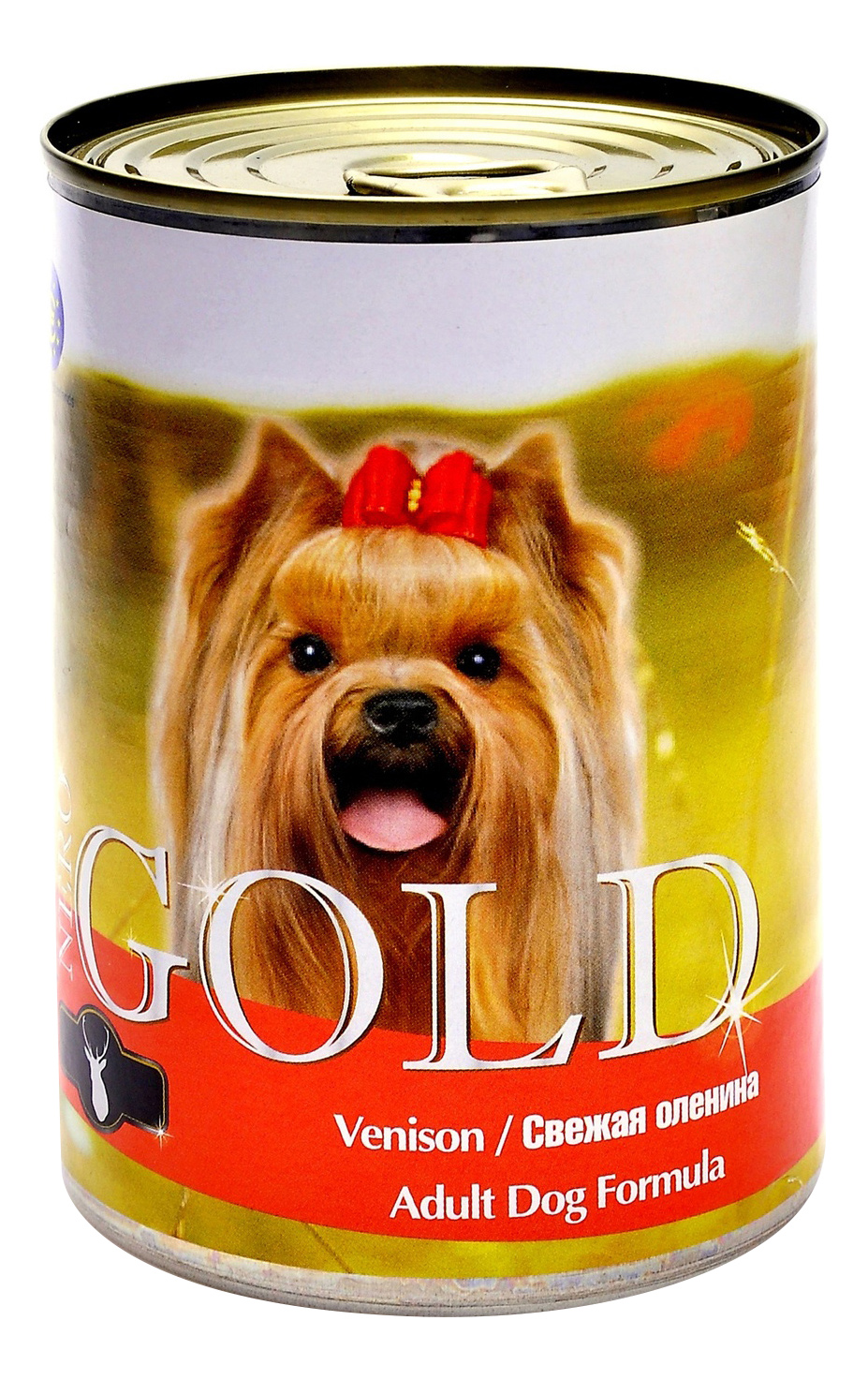 фото Консервы для собак nero gold adult dog formula, свежая оленина, 12шт, 1250г