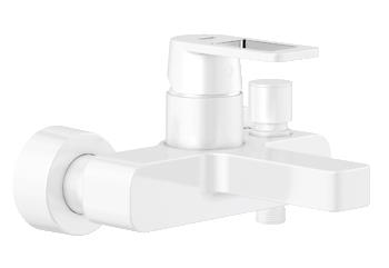 фото Смеситель для ванны grohe quadra 32638ls0 белая луна