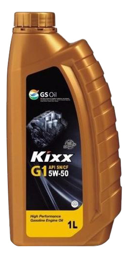 Моторное масло Kixx G1 5W50 1л