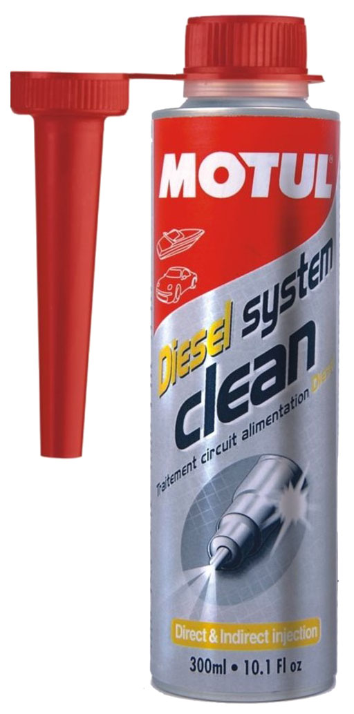 

Промывка MOTUL 0,3мл 0,3л 104880, Желтый, Diesel System Clean Auto 0.3л