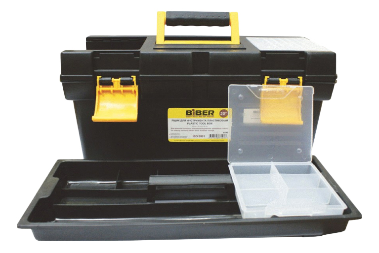 Пластиковый ящик для инструментов Biber 65401