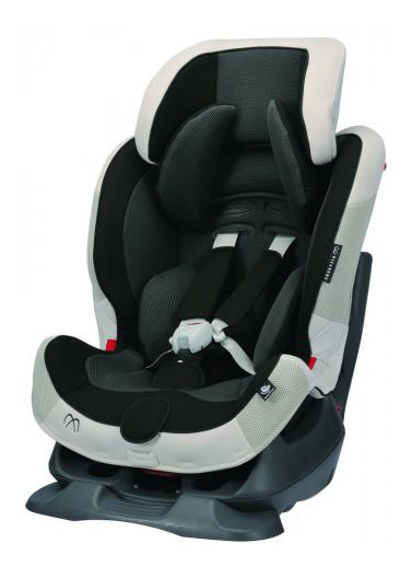 фото Автокресло carmate swing moon premium цв.черный гр.1/2