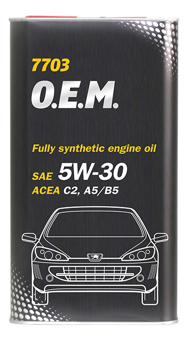 Моторное масло Mannol O.E.M. For Peugeot/Citroen Metal 5W30 4 л