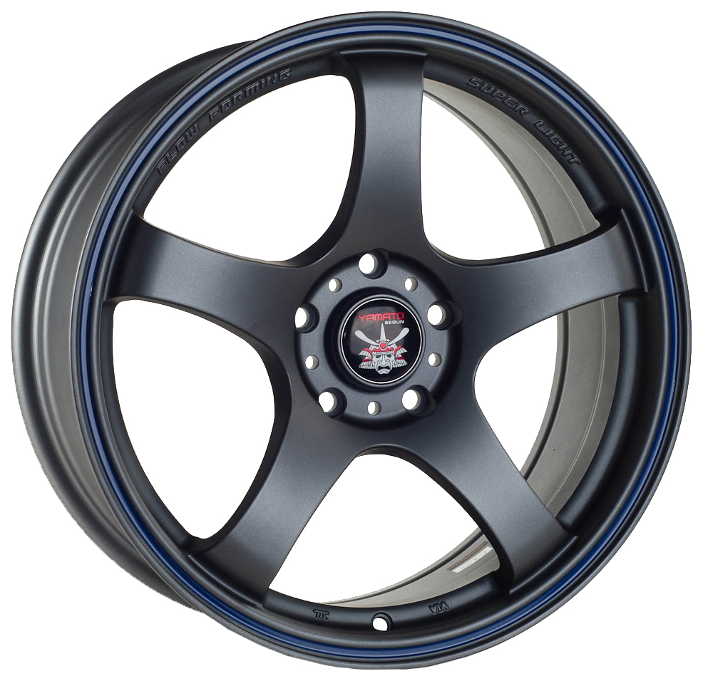 

Колесный диск Yamato Segun R17 7.5J PCD5x120 ET35 D72.6 (41009050), Черный;голубой