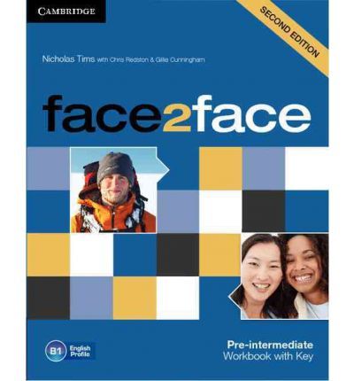 фото Face2face 2ed pre-int wb+key cambridge university press