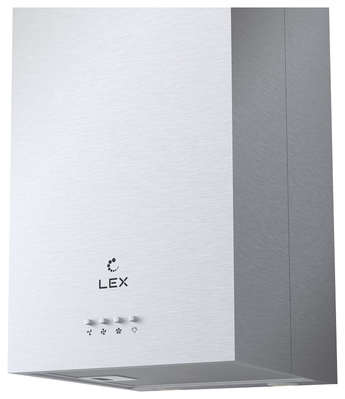 

Вытяжка островная LEX Tubo Quattro Isola 350 серебристый, Tubo Quattro Isola 350