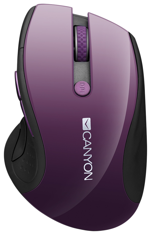 фото Беспроводная мышь canyon cns-cmsw01p violet/black