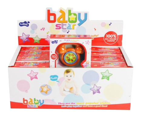 

Набор погремушек Baby Star 12 шт Gratwest Н54210, Набор погремушек baby star 12 шт Н54210
