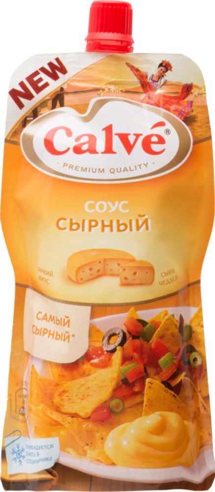 фото Соус calve сырный 230 г