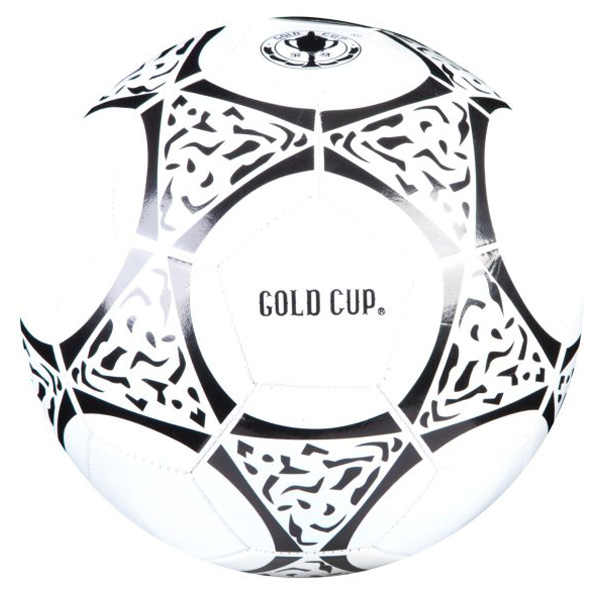 Футбольный мяч Gratwest Gold Cup №5 white/black