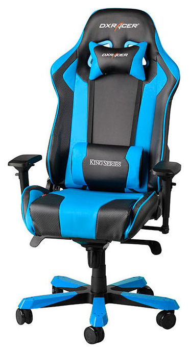 фото Игровое кресло dxracer oh/ks06/nb, синий/черный