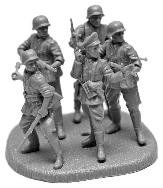 

Модели для сборки Zvezda Немецкая кадровая Пехота 1939-1943, Немецкая кадровая пехота 1939-1943