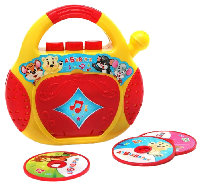 

Развивающая игрушка Азбукварик Плеер-Cd Песенки-Чудесенки 28169-8