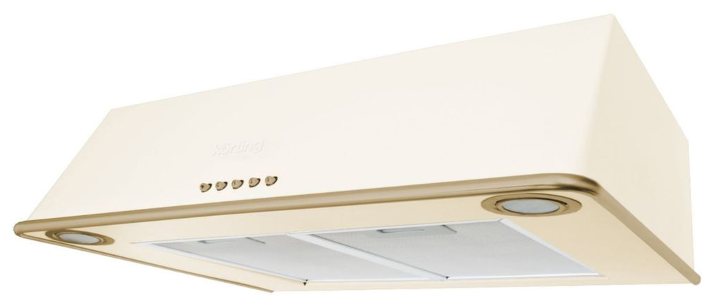 

Вытяжка встраиваемая Korting KHT 6633 RB бежевый, KHT 6633 RB