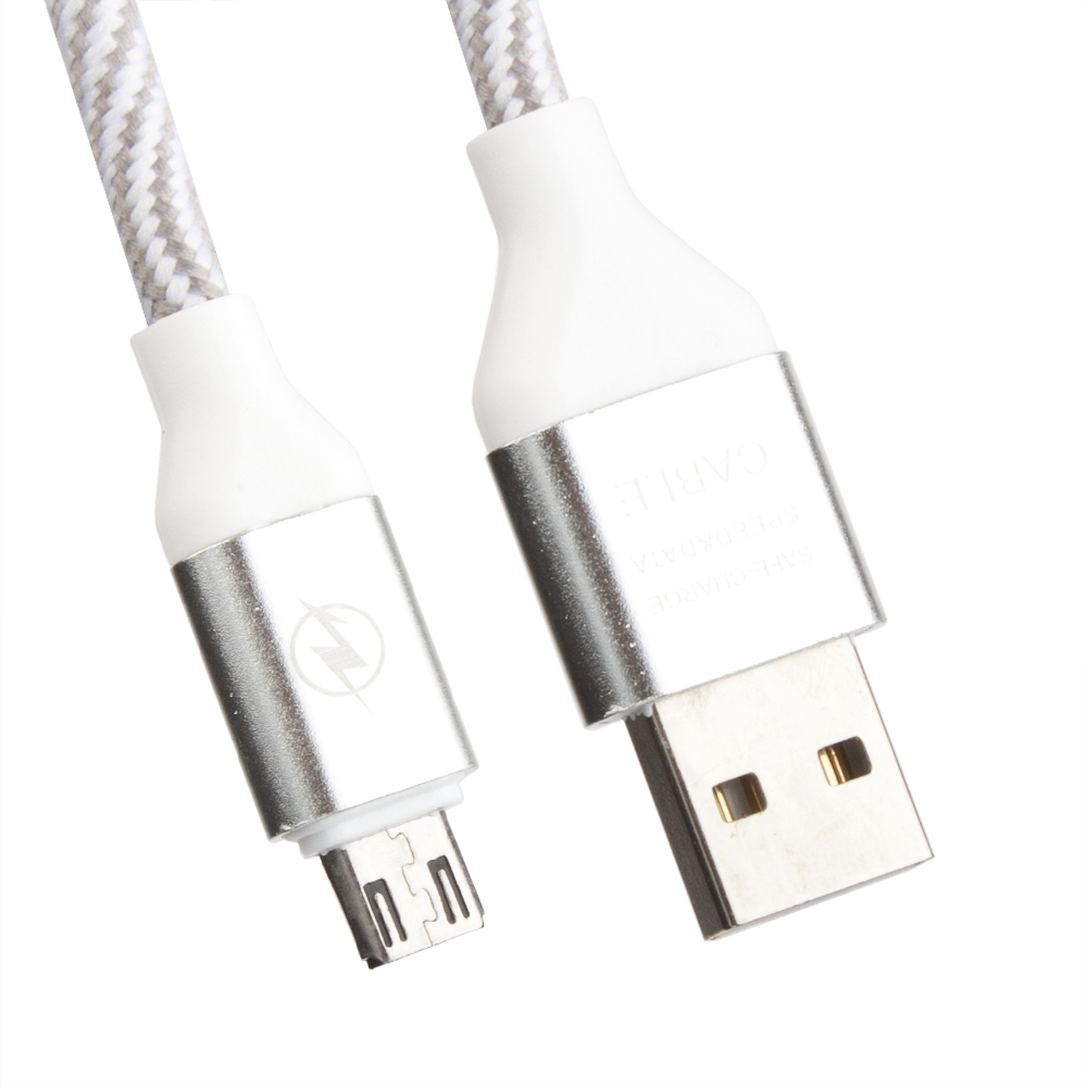 фото Кабель liberty project microusb 1м white