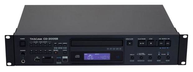 фото Cd-проигрыватель tascam cd-200sb black