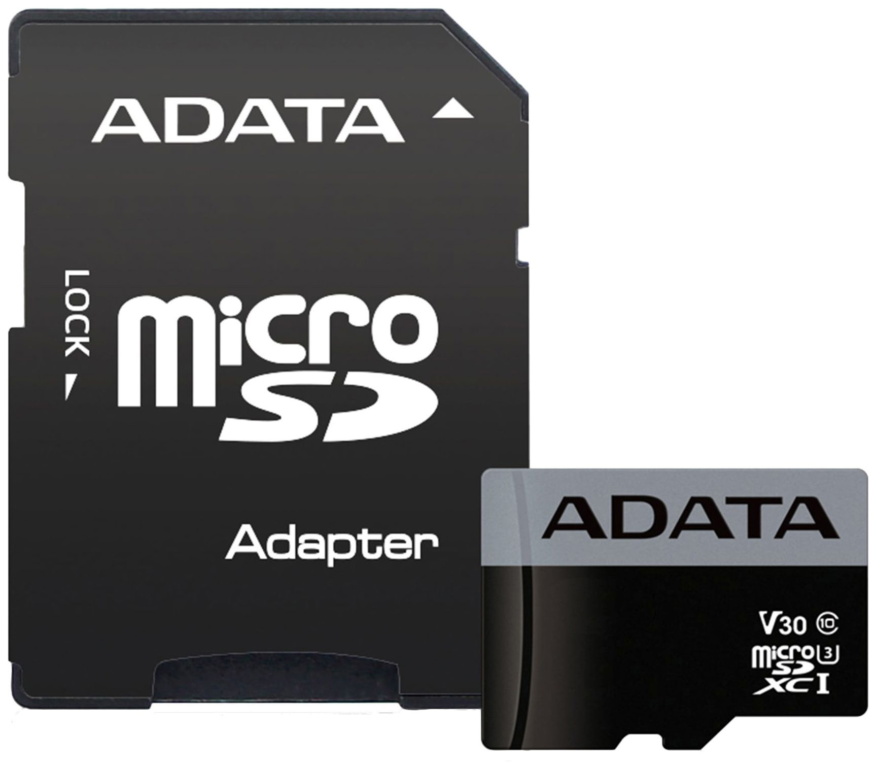 

Карта памяти ADATA Micro SDHC Premier Pro 16GB, AUSDH16GUI3V30S-RA1