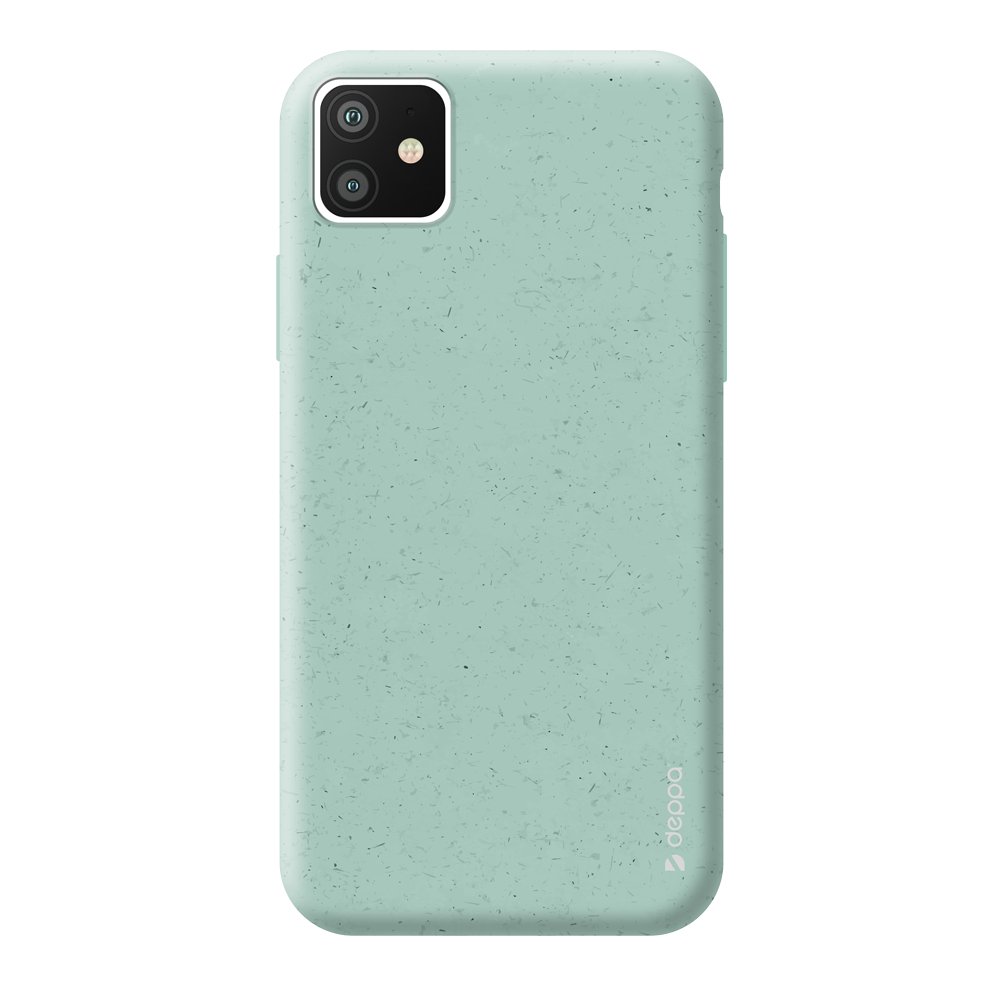 фото Чехол deppa eco case для apple iphone 11 lite green