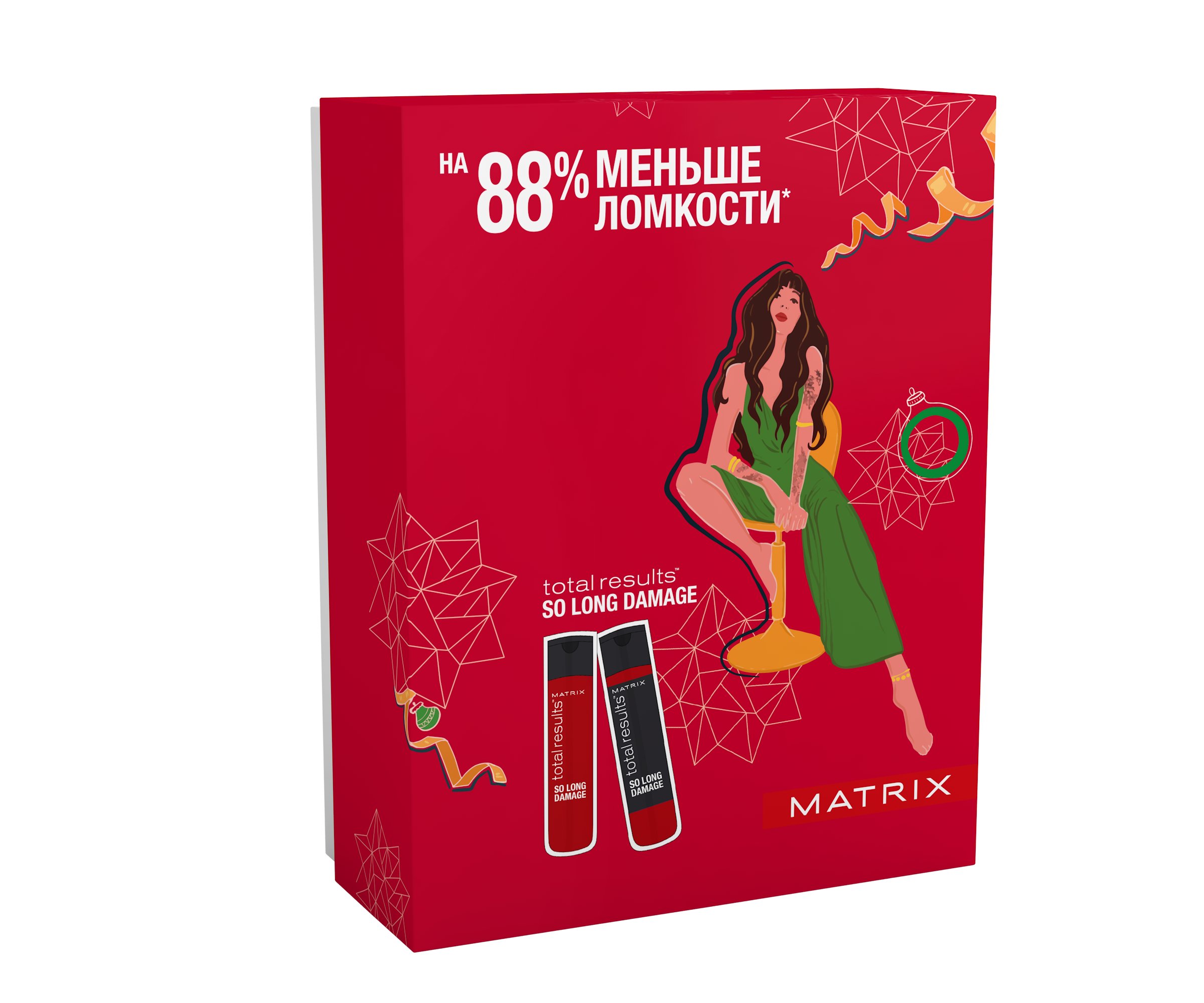 

Набор "Для восстановления поврежденных волос" Matrix Total Results So Long Damage