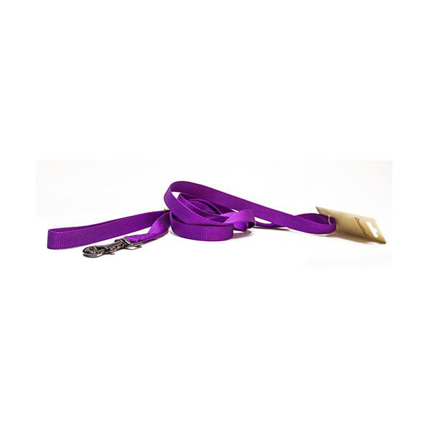 фото Поводок для собак great&small, нейлон, фиолетовый, 2x200см