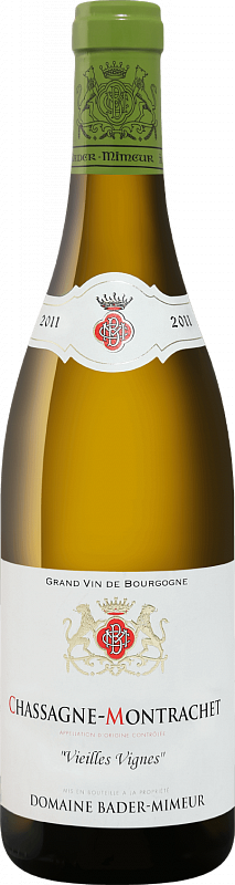 

Вино Chassagne-Montrachet AOC Vielles Vignes Bader-Mimeur