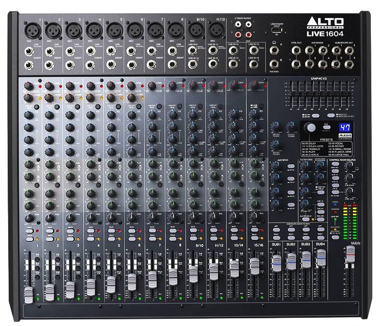 

Микшер Alto LIVE 1604