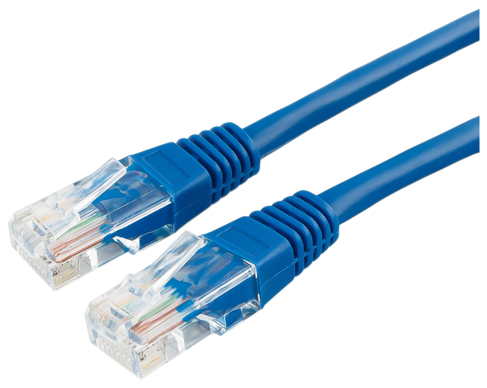 фото Кабель cablexpert rj45-rj45, m-m 10м blue (pp10-10m/b)