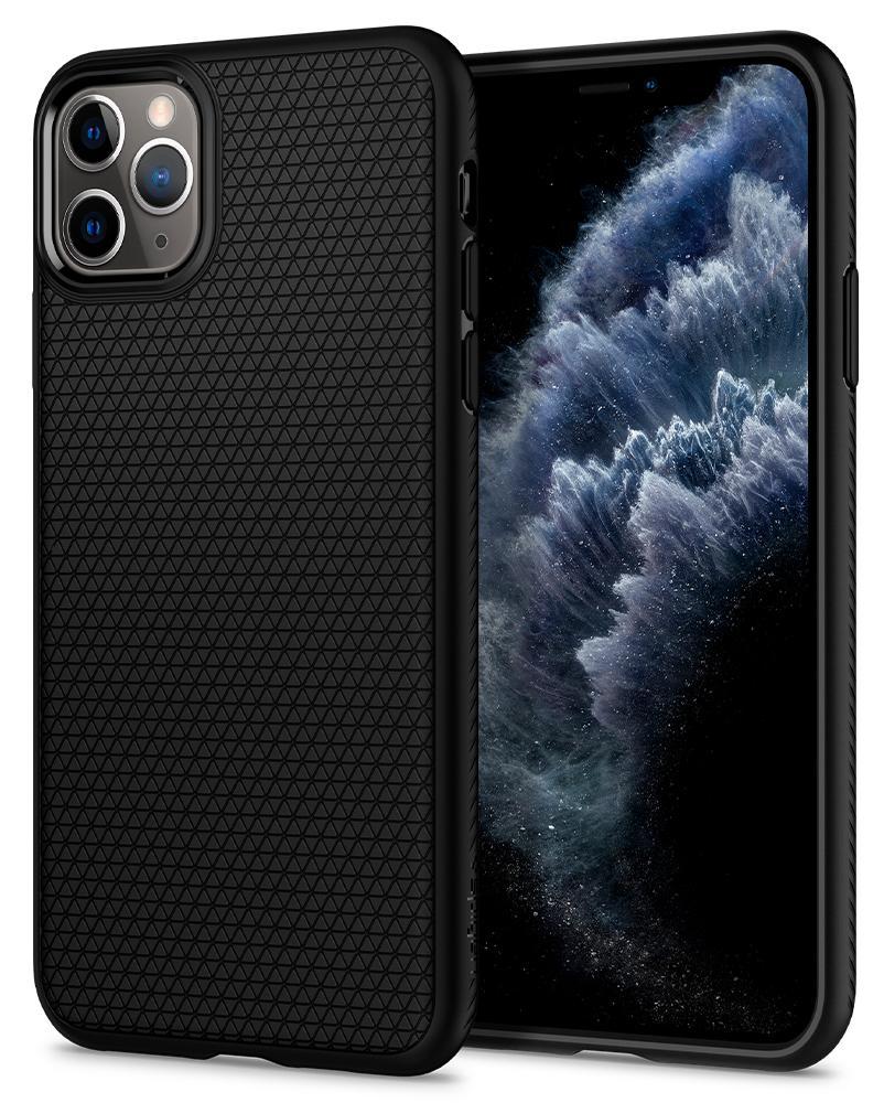 фото Чехол spigen liquid air 077cs27232 для iphone 11 pro black