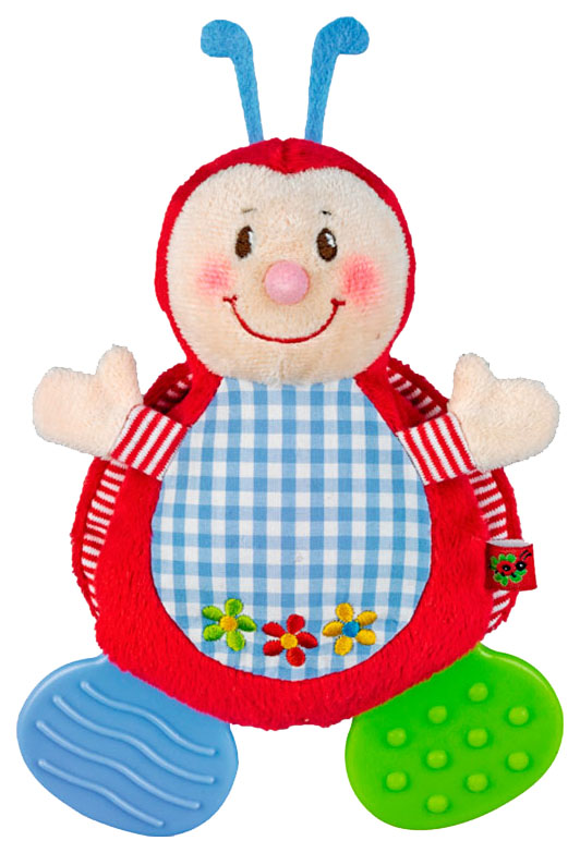 

Прорезыватель-погремушка Spiegelburg Божья коровка. Бэби Глюк. Baby Gluck
