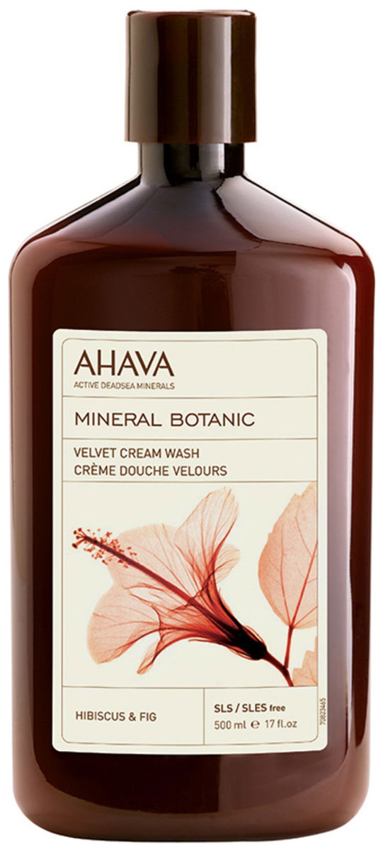 Жидкое мыло Ahava Mineral Botanic Гибискус и инжир 500 мл витэкс exotic fresh крем гель для душа гуава и гибискус 500