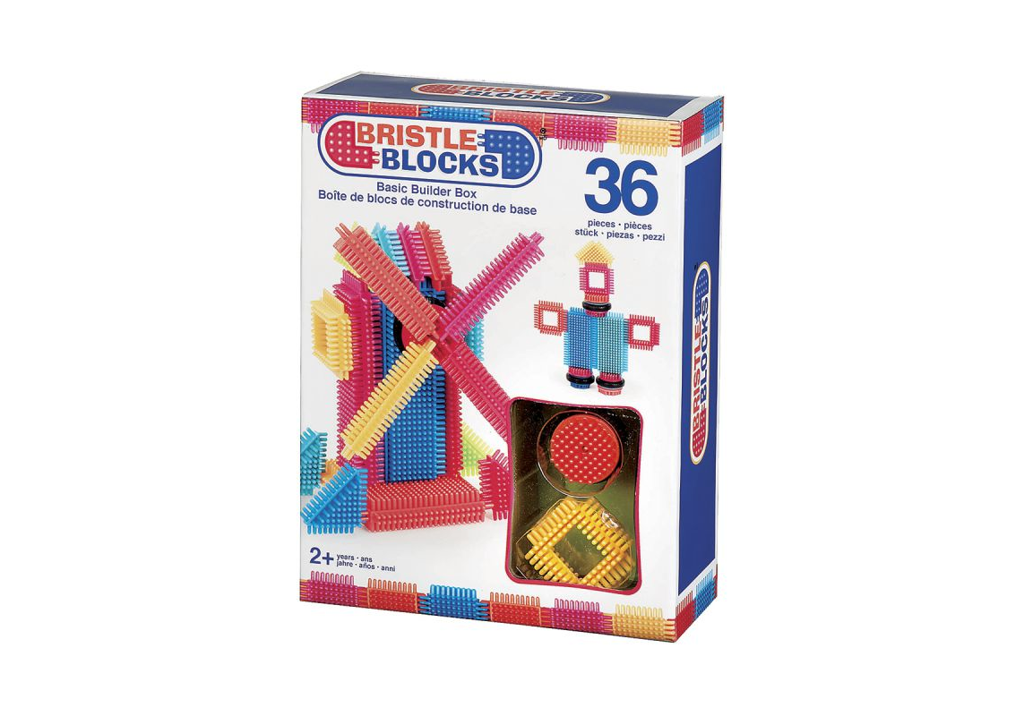Конструктор игольчатый Battat 36 деталей Bristle Blocks конструктор bristle blocks