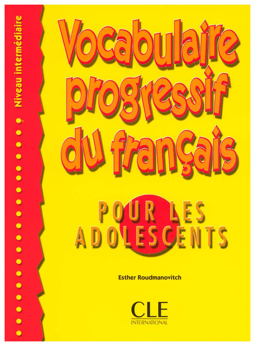 фото Книга cle international "vocabulaire progressif pour les adolescents niveau intermediaire"