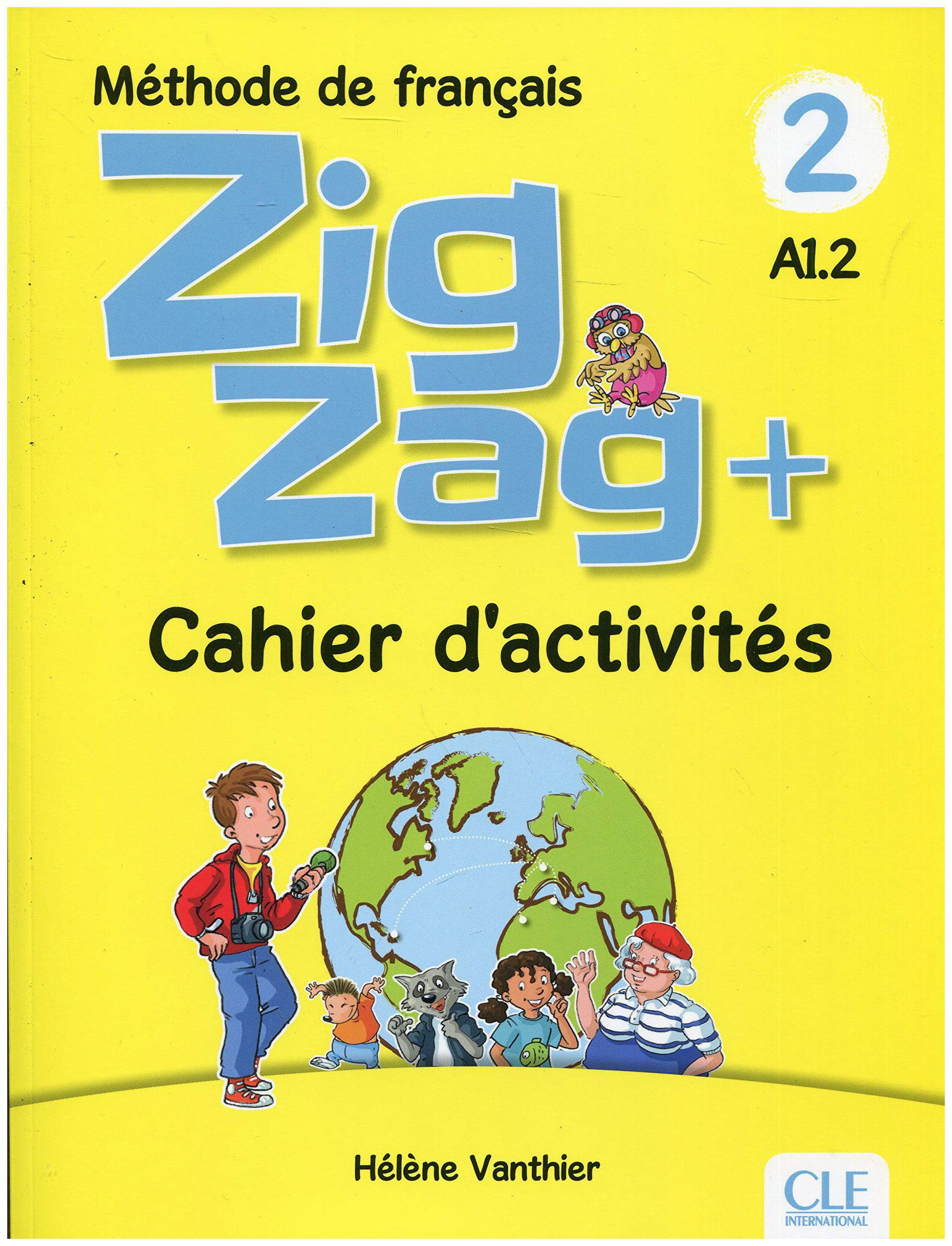 фото Рабочая тетрадь cle international "zigzag plus 2: cahier d' activites a1.2"