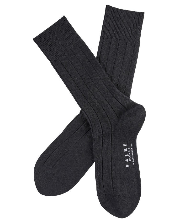 

Носки мужские FALKE Lhasa Rib SO черные 39-42, Lhasa Rib SO