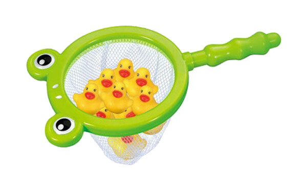 фото Игрушка для ванной "сачок с утятами" junfa toys