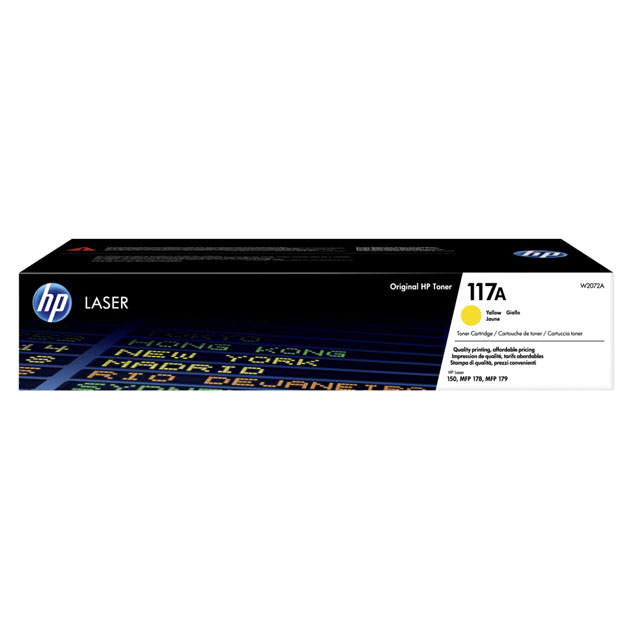 

Картридж лазерный HP 117A желтый (W2072A), 117A (W2072A)