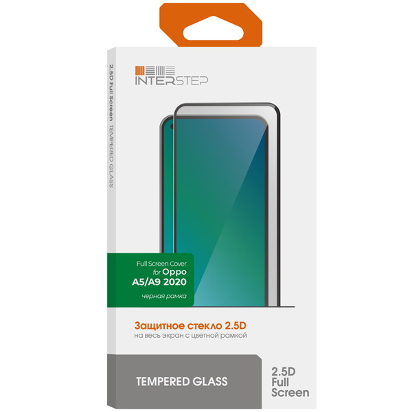 

Стекло InterStep FSC для Оppo A5/A9 2020 Black, FSC для Оppo A5/A9 2020 Black