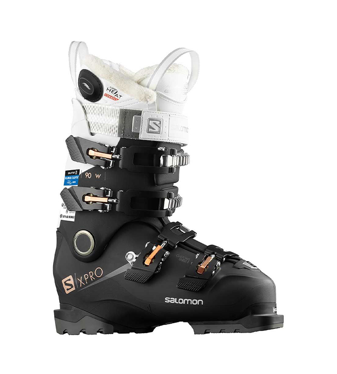 фото Горнолыжные ботинки salomon x pro 90 w custom heat connect 2019, black/white, 25.5