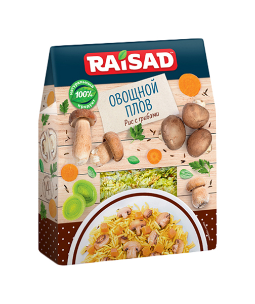 Плов Raisad рис с грибами 200 г