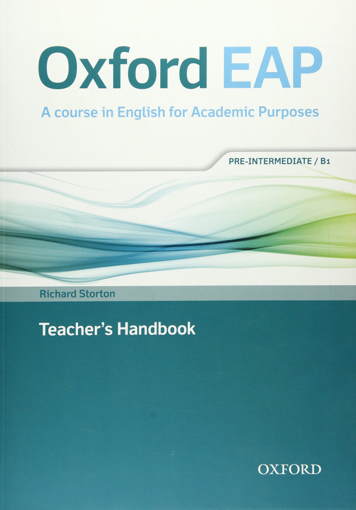 

Книга Oxford EAP: Pre-Intermediate / B1: Teacher's Book (+ DVD)