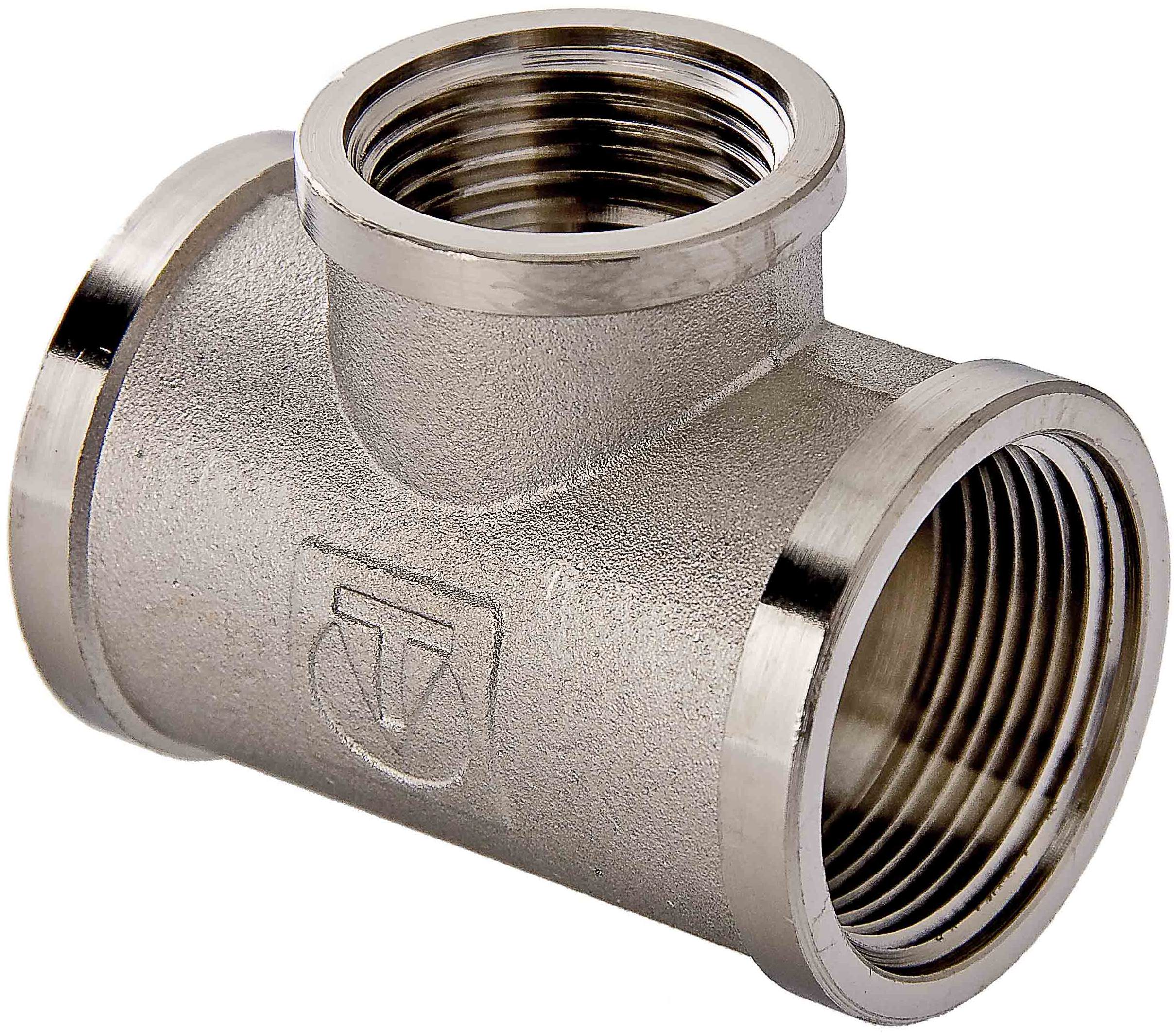 фото Тройник valtec vtr.750.n.0504 3/4"x1/2"x3/4"